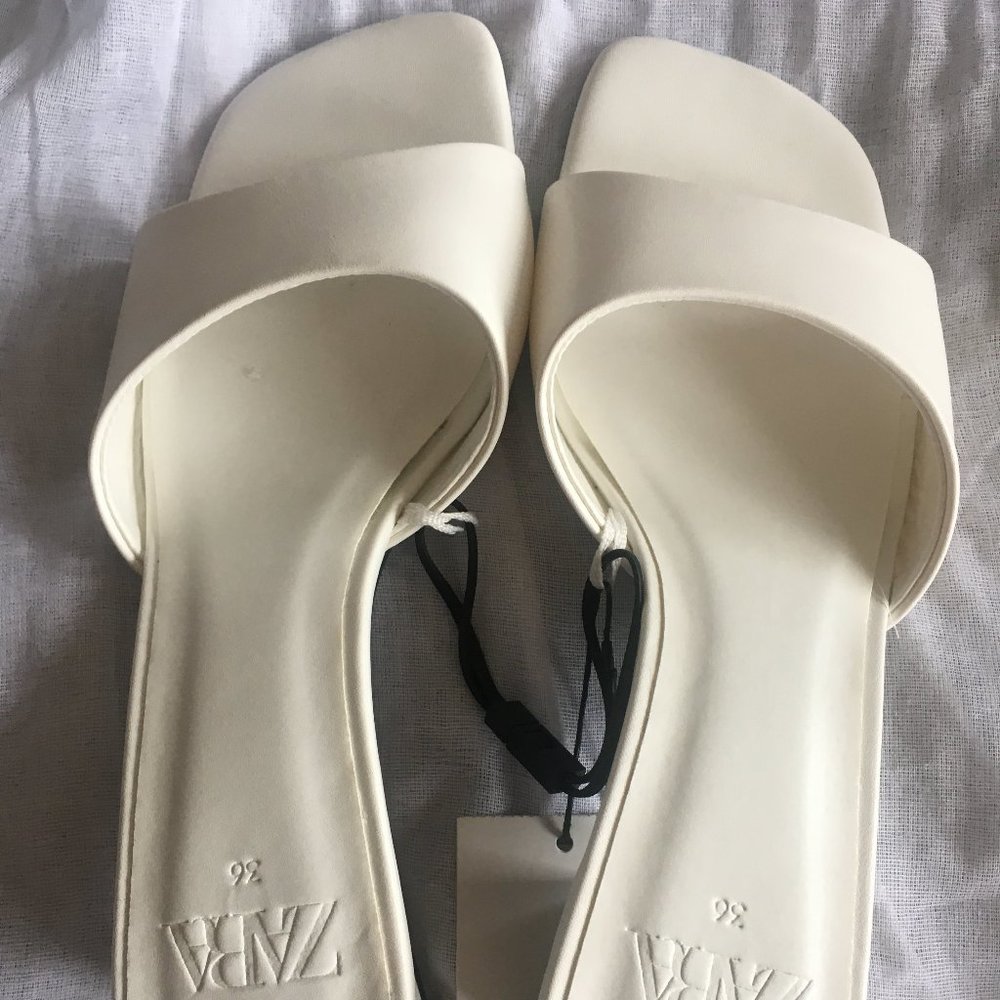 ZARA Thick Heeled Sandals